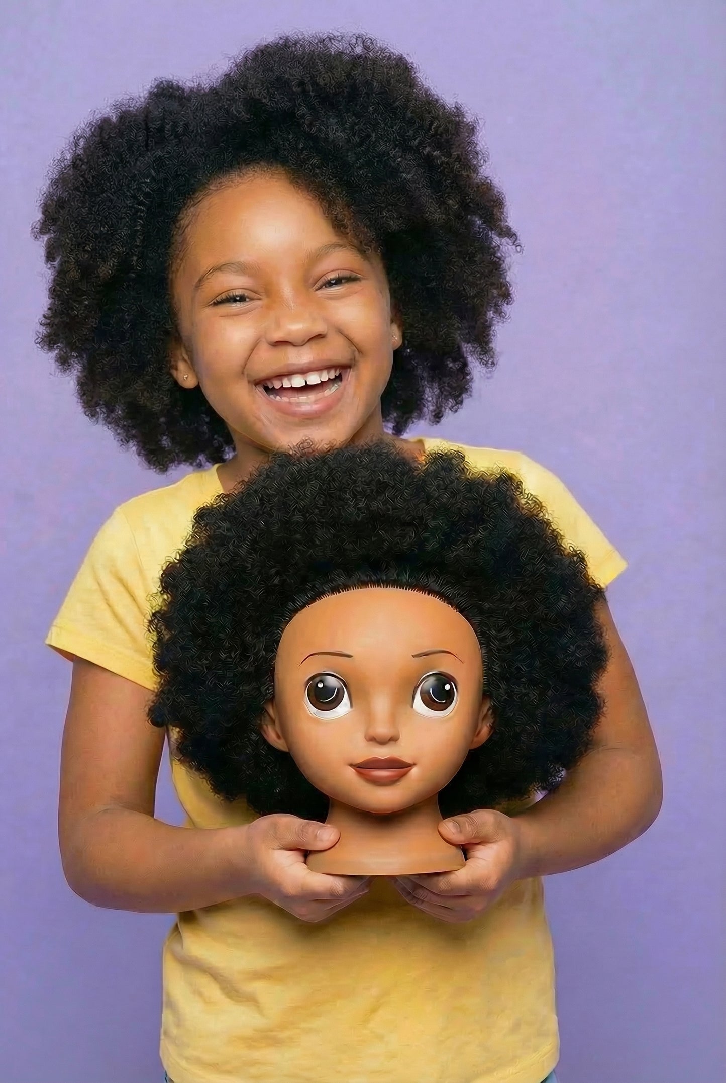 Lulu 4B Afro Styling Head